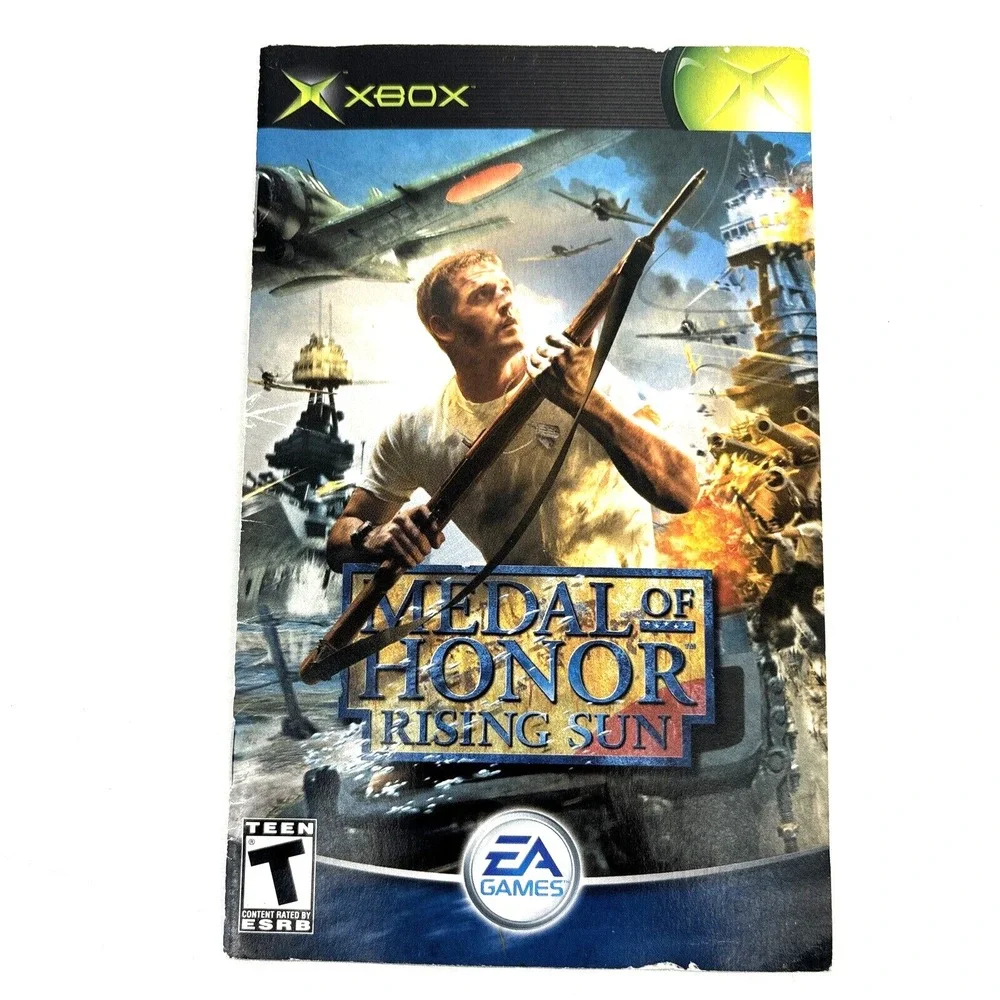 Medal of Honor: Rising Sun (Microsoft Xbox, 2003)‎ W/ Manual